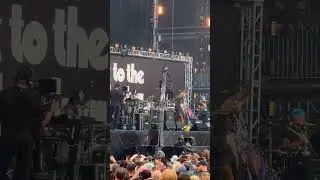 Travis Barker, Danny Carey, Chad Smith, Tom Morello Back To The Beginning #backtothebeginning #black