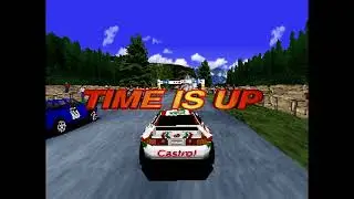 Game Over: Sega Rally Championship (SEGA SATURN)