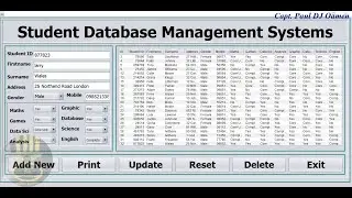 How to Create a Student Database Management System using MySQL in Java NetBeans - Part 3 of 3