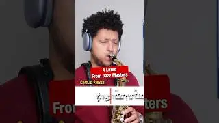 4 Lines From Jazz Masters #jazz #music #saxophone