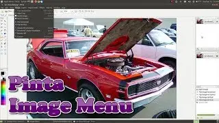 Pinta: Image Menu