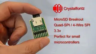 New Accessories! MicroSD Card Breakout Board & MicroSD Cards