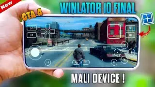 GTA 4 Finally Running on Android! | Winlator 10 Final for Mali Devices!