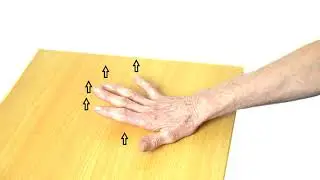 Senior Exercises | Hand Therapy | Table Finger Extension Exercise