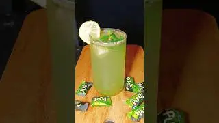 Green Pulse Mojito ASMR 🍃💚 🍹#shorts #food #asmr #viral #mojito