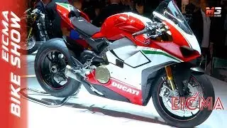 NEW DUCATI PANIGALE V4 2018 - EICMA 2017 - FIRST PREVIEW ONLY SOUND