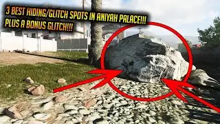 3 BEST HIDING/GLITCH SPOTS FOR INFECTED IN ANIYAH PALACE!!!! PLUS A BONUS GLITCH!!