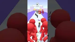 Tiny Run 3D gameplay walkthrough (414) #shorts
