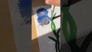 #onestrokepaint #floralpainting #acrylicflowers #flowerpainting #onestroke #acrylicpainting