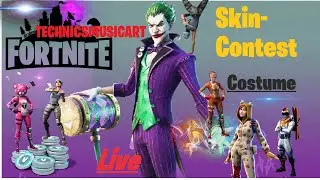 Fortnite Skin-Contest gewinne Gratis etwas ABOZOCKEN TECHNICSMUSICART  Live