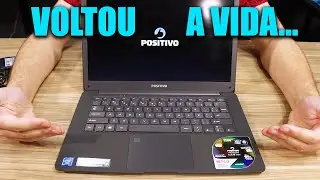 A POSITIVO ARRUMOU O NOTEBOOK QUE NÃO LIGAVA