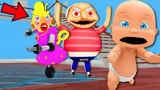 Baby Escapes CRAZY STEP PARENTS!