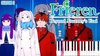 Sousou No Frieren Season 2 Ending - Piano Tutorial 