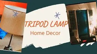 Tripod lamp/ Floor lamp/tripod lamp from amazon review/Ichigo Ichie