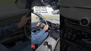 A #launchcontrol test with the #maseratigrecaletrofeo