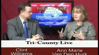 Ann Marie van den Hurk Appearance on WHIG TV Tri-County Live on Social Media  and Crisis