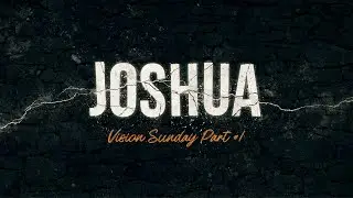January 4, 2026 - Joshua 1:1-9 (Pt.1) - Pastor James Kim