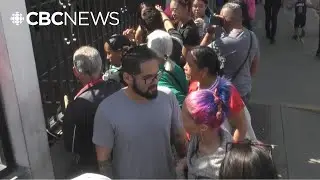 Hope, anxiety about Venezuela's future at its border with Colombia
