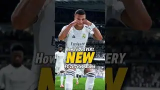 How To Do EVERY NEW Celebration in FC26