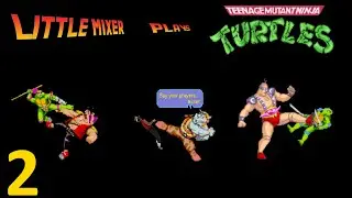 Little MIXER plays Teenage Mutant Ninja Turtles(Arcade) - Max Difficulty - Unexpected Breakthrough
