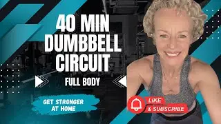 40 Min FULL BODY STRONG Workout | Dumbbell Strength + Conditioning + Core Finisher (At Home!)