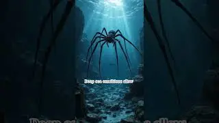 Do sea spiders grow huge in the deep ocean? #SeaSpiderSize #DeepOcean #MarineArthropod #OceanMystery