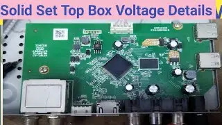 DTH Solid Set Top Box Voltage Details | Power Supply Testing in Hindi