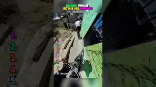 Ranking funniest bicycle fail moment #fails #bicycle #extremesports #funny #shorts #trend