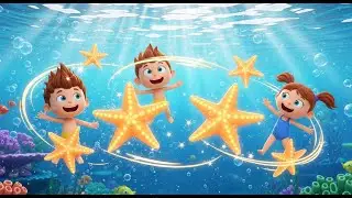 Ocean Animal Dance Party Song for Kids | Sea Creatures, Fun Nursery Rhymes & Toddler Music 🌊🐠🎶