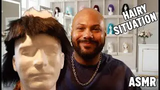 DIABOLICAL Store Owner makes you SPECIAL WIG - ASMR