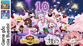 Sinh nhật 10 Năm - Hợp tác Miku (Idol), Game gốc của Busidol này quá tuyệt! | Line Ranger | Snow