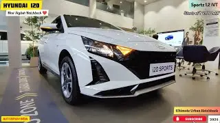 2024 Hyundai i20 😍 Sportz 1.2 IVT: Ultimate Urban Hatchback | Features, Performance and Prices💫