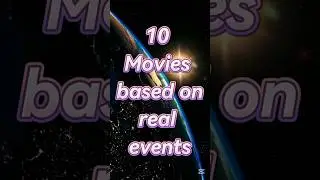 Top 10 movies based on real events #movie #top10