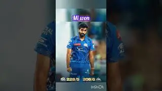 MI won against GT 🥳 #mivsgt #playoff #ipl2025 #mi #gt #miinplayoff #eliminator #cricket #ipl