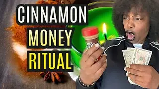 Magical GREEN CANDLE & CINNAMON Ritual to Manifest Money