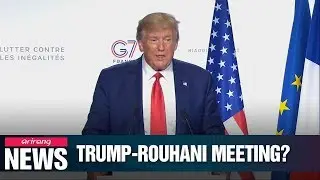Trump says he's ready to meet Iran's president to solve nuclear impasse