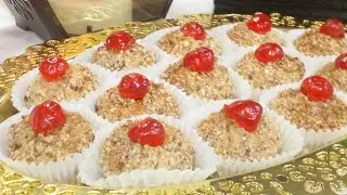 مشوك باللوز والفرينة معسل حتى للقلب  الوصفة تع زمان بمقادير مضبوطة