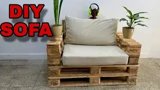 COMO HACER SOFA DE PALETS CASERO
