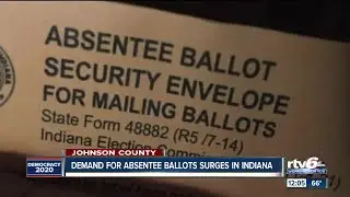 Demand for absentee ballots surges in Indiana