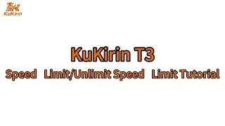 KUKIRIN T3 | Speed Limit Adjustment Tutorial