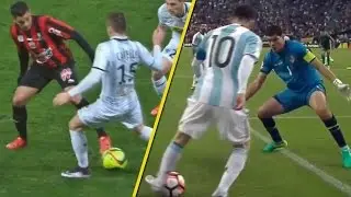 Lionel Messi vs Hatem Ben Arfa : Top 5 Magic Skills ,Trick 2015/16