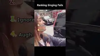 Ranking Singing Fails #ranking #singing #fails
