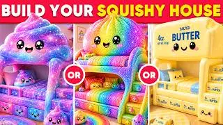 Would You Rather - Build Your ULTIMATE Squishy Dream House 🦄💖🌈☁️ Daily Quiz