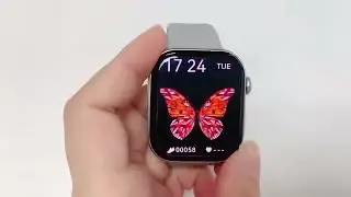 DT Series10 Smart Watch AMOLED Screen Wireless Charging NFC 3D UI Smartwatch DT Watch X Video Player