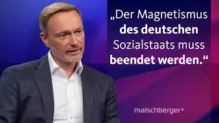 Christian Lindner (FDP) über das Attentat von Solingen und den Haushaltsstreit | maischberger
