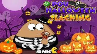 Pou Halloween Slacking Walkthrough