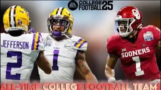 How To Get All-Time Teams In College FOOTBALL 25