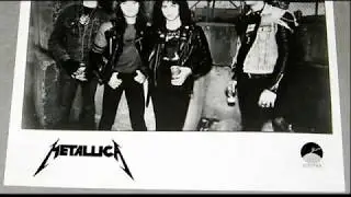 1985 Metallica Elektra Records Promotional Photo