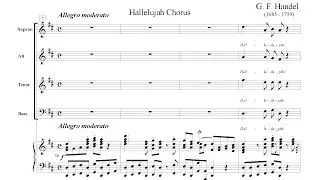 Hallelujah chorus - G F Handel
