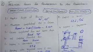 10 Important technical points you must remember